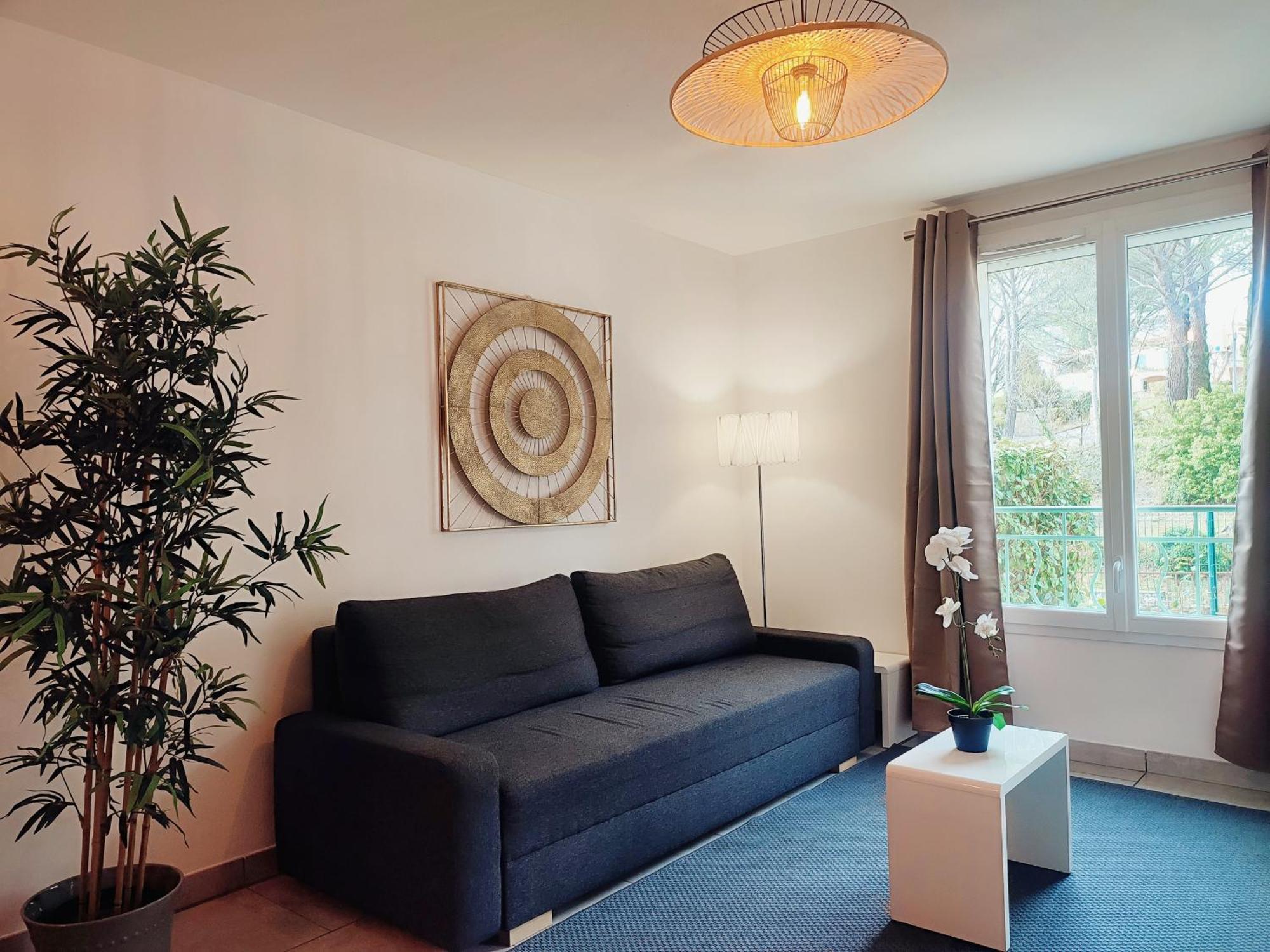 Appartement Le Baou Beni - Piscine, Climatisation&Parking à Gréoux-les-Bains Extérieur photo